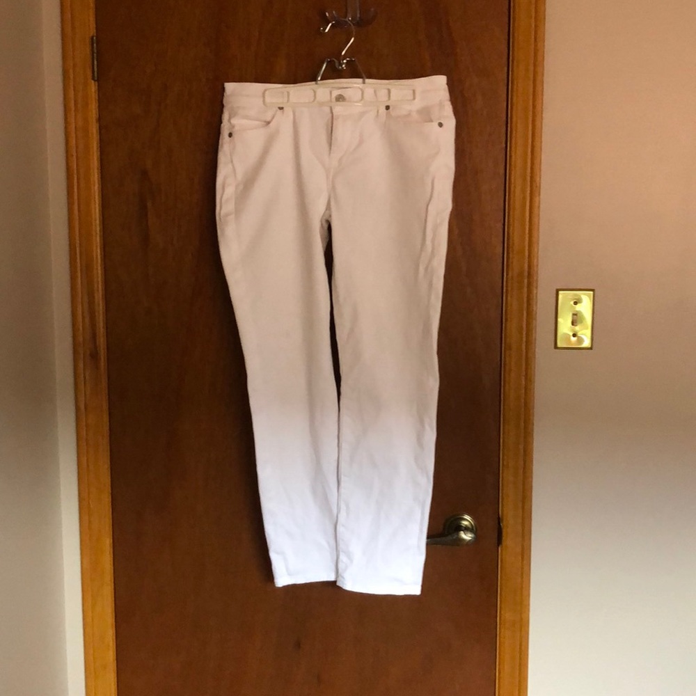 7 for all Mankind white Jeans
